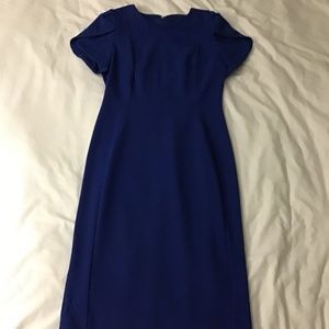 Calvin Klein Royal blue midi dress